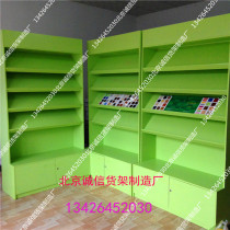 Custom wooden shelves Book display cabinets Picture book museum display shelves Library bookshelves Wooden boutique display cabinets shelves