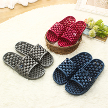 Shunhang foot therapy bathroom slippers Four Seasons massage leaking shower plastic home indoor floor for men and women