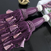 High-grade European hanging ball curtain tie ball strap rope hanging ball pendant curtain buckle tassel tie tie flower spike
