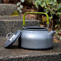 Outdoor Kettle Field Camping Burning Kettle Portable Tea Brew Coffee Maker Picnic Aluminum Alloy Lingo 0 8L
