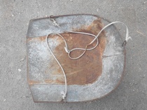 Old rod scale dish old scale dish old object old iron dish weighing window display old