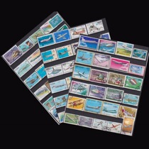 50 non-repeat foreign aircraft special stamp stamps collection full of 100 packages of Express