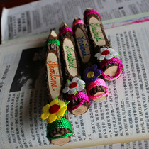 Thai special gifts Tourist souvenirs Childrens gifts Log handicraft decorative pencils Company small gifts