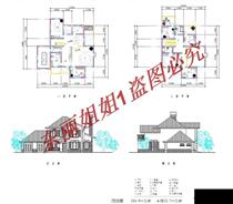 A 245 square meter European-style single-family villa new rural self-built housing]