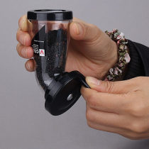 Japan imported kitchen portable mini sesame grinder freshly ground sesame jar hand crushed pepper bottle