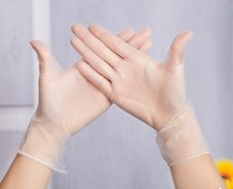 Noodmaster disposable PVC powder-free gloves food processing bakery kitchen with 20 100 large medium and small