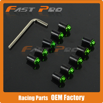 Kawasaki ZZR1400 Z1000 Motorcycle High Quality Retrofit Front Wind Shield Wind Mirror Screw Universal