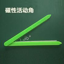  Magnetic angle demonstrator Primary school mathematics teaching aids Magnetic angle size demonstrator Teaching triangle activity angle
