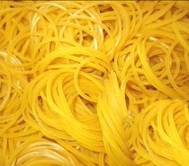 Rubber band disposable leather gluten high elastic yellow rubber ring rubber ring Bull Leather Fascia 1700