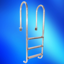Swimming pool escalator 304 stainless steel escalator mermaid escalator MU type swimming pool safety ladder corrosion resistance