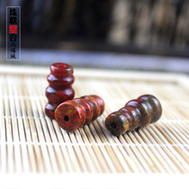 Natural Warring States red agate large Buddha head pagoda DIY Star Moon Bodhi hand wingwen accessories