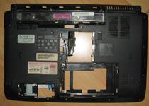 ACER ACER 4736zg D shell black color good original disassembly machine