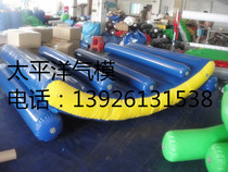Dispensers Thermal push water moon boat inflatable water toy water Stilts Water Seesaw Water Stilts Water Slide Board Water Slide