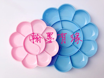 Little geek trumpet plum blossom palette 8059 childrens high quality color painting palette art palette