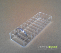 10-digit bracelet tray 20-Grid Bracelet display plate 10-square 20-digit bracelet holder display acrylic plexiglass