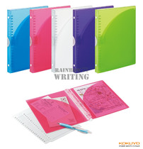 Japan KOKUYO REPUTATION SOFT FACE PLASTED TRANSLUCENT COIL LOOSE-LEAF UNIVERSAL NOTEBOOK STUDENT LOOSE-LEAF BOOK