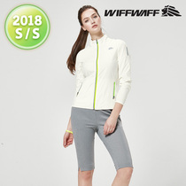 2018 Spring and Summer New Korean wiffwaff Vev Womens Badminton Clothing Sports Short Sleeve Set 10