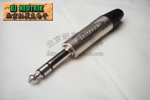 Original imported NP3X balanced stereo microphone microphone 6 35 plug TRS large three-core plug