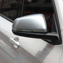 BMW X1 rearview mirror carbon fiber X2 viewfinder crash-proof strip 1 system of inverted car mirror hood New X1 rearview mirror housing