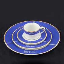 Taiwan early Nescafe cup and plate set Cup and plate combination tableware set Collection collectibles