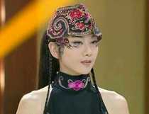 Old embroidered hat Yang Liping with the same hat hand embroidered hat