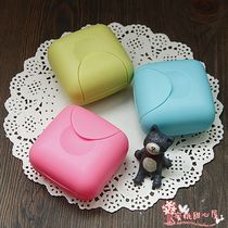 Handmade soap plastic soap box travel package hand wash soap box