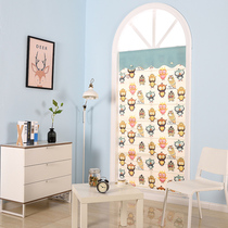 South Spring Roman curtain roller curtain curtain blackout living room bedroom study lifting partition door and window owl