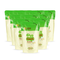 Little raccoon baby laundry detergent supplement 500ml * 10 packs of baby newborn children laundry detergent