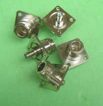 Used N SMA-KK DC-10GHz RF RF coaxial adapter with flange