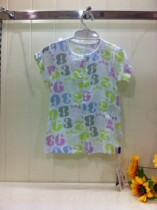 Qimier QM4512 summer new baby short-sleeved nightgown bamboo fiber gauze short-sleeved nightgown