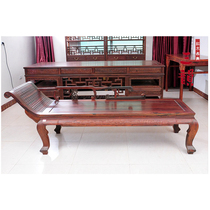 Mahogany furniture Laos red sour branches solid wood concubine bed Luohan bed sofa bed Chinese furniture Cochin Dalbergia
