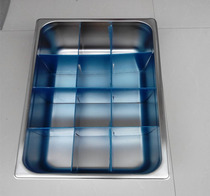 Gas 12 grid Kwantung cooking Guandong cooking pot skewers skewers inner pot 12 grid slices can be customized 6 squares 9 squares