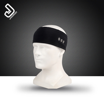 Jieku riding headband sports hair band with men and women catching velvet and heating guide