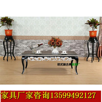 New Classical Long Tea Table Sales Office With Tea Table Tea Table Tea Table Post Modern Small Family Living Room Tea Table Hotel Solid Wood Tea Table