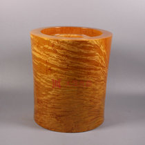 Big Ye Jinnan plain pen holder Jinsi Nan wooden pen holder ornaments wooden carving pen holder study Four Treasures