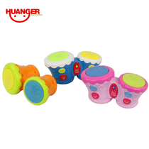 Baby hand beat drum Rechargeable childrens music beat drum puzzle 1 year old 0-6-7-9-Toys for babies up to 12 months old