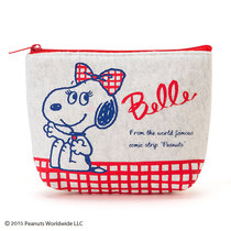 Japan Sanrio Snoopy Snoopy Clutch Bag Coin Purse Tissue Bag (Bow)