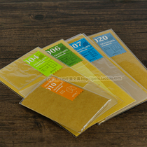 Japan imported midori travelers notebook tn travel book passport book storage bag