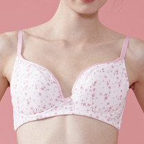 Clearance experience underwear counter ladies cotton bra thin soft steel ring girl Development bra 70B75C