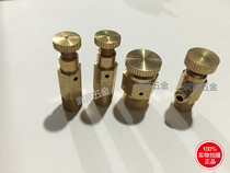 All copper floor heating collector exhaust valve manual air bleed valve cold air door running air vent valve ventilation valve M10 * 1