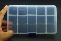 Maintenance tool multi-grid square parts box camera lens parts storage box anti-lost box