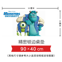 Monsters University Monsters Power Company Sullivan Mike Oversized Lock Edge Thick Table Pad Keyboard Mouse Pad