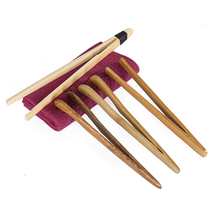 Bamboo tea clip Tea ceremony accessories Environmental protection handmade tea clip Bamboo and wood teacup clip tea set Tweezers Kung Fu tea set