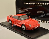 Alto 1:18 Autoart Porsche 959 red car model