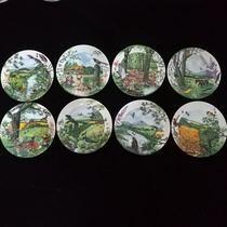 Spot UK Wedgwood River Series Decorative Disc hanging disc sitting disc 8 disc set of sets