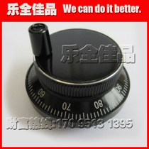 Black electronic handwheel hand-cranked pulse generator code plate CNC CNC60 hand pulse spot specials