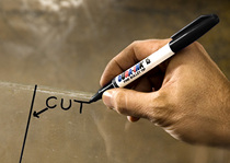  United States imported Manrkal DURA-INK 15 Oily industrial marker Wood Metal stone Plastic