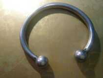 France returns Chinese pure silver bracelet garlic hollow hand-made antique artworks