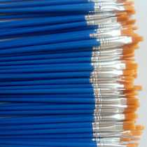 Furniture repair materials Repainting paint tracing line Hook line Flat head color brush pen tone brush Flat head brush color complementary color