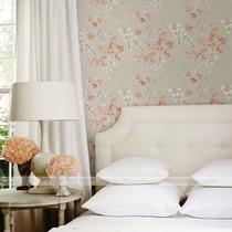 American Imported Paper Base Pure Paper Wallpaper TV Sofa Background Wall Headboard Background Hazy Fancy American Wallpaper